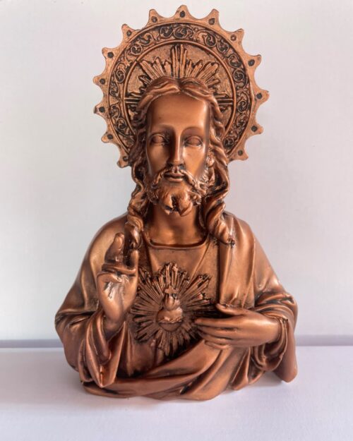 Sacred Heart of Jesus – Antique Finish Statue
