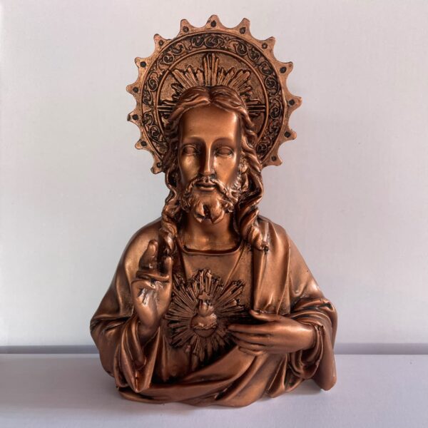 Sacred Heart of Jesus – Antique Finish Statue