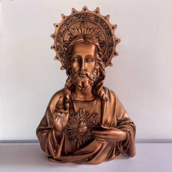 Sacred Heart of Jesus – Antique Finish Statue