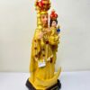 med1 Velankanni Matha with Infant Jesus – Golden Finish Statue 1 FT