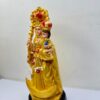 Velankanni Matha with Infant Jesus – Golden Finish Statue  | 9 Inch