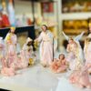 6 P Nativity Christmas Crib Set – Complete Baby Jesus Manger Scene with Holy Family, Shepherds, Wise Men & Animals B 3| 6 Inch