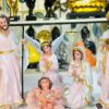 6p1 Nativity Christmas Crib Set – Complete Baby Jesus Manger Scene with Holy Family, Shepherds, Wise Men & Animals B 3| 6 Inch