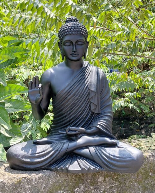Buddha Statue – Custom Colour Meditation Decor | 3 Feet Fiber statue with various color options and customization available