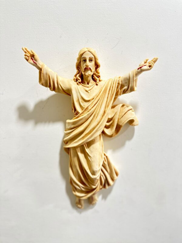 WhatsApp Image 2026-10-05 at 11.56.50 AM Risen Jesus Christ Statue – Resurrection Jesus with Open Arms | 18 Inch