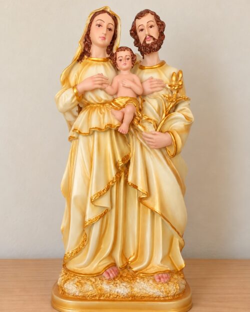 Holy Family Statue  – Jesus, Mary & Joseph Christian Religious Family Statue  | 18 Inch