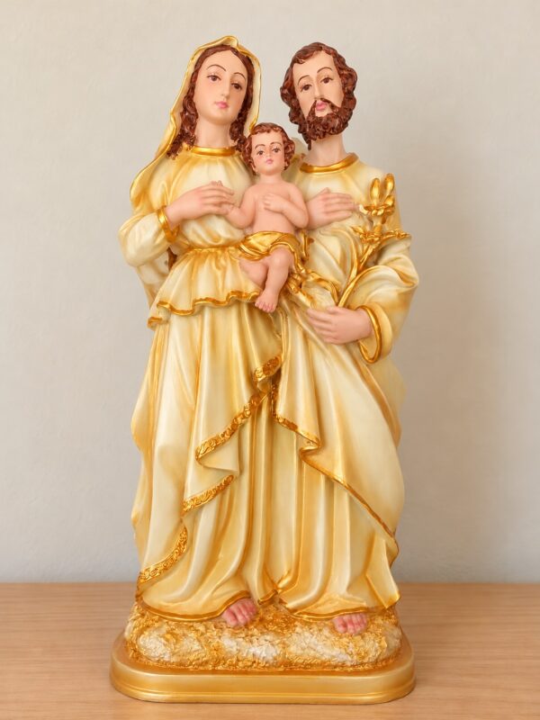Holy Family Statue  – Jesus, Mary & Joseph Christian Religious Family Statue  | 18 Inch