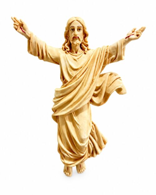 Risen Jesus Christ Statue – Resurrection Jesus with Open Arms | 18 Inch