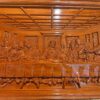 sq3 Last Supper Premium Wooden Wall Carving – Jesus Christ and the Twelve Apostles | 3 FT
