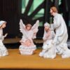 wc22 Nativity Christmas Crib Set – Complete Baby Jesus Manger Scene with Holy Family, Shepherds, Wise Men & Animals B 1| 10 Inch